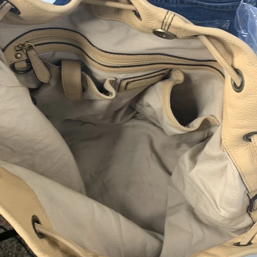 Cole Haan village drawstring hobo bag